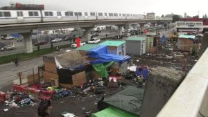 Homeless Encampment Oakland CA 1